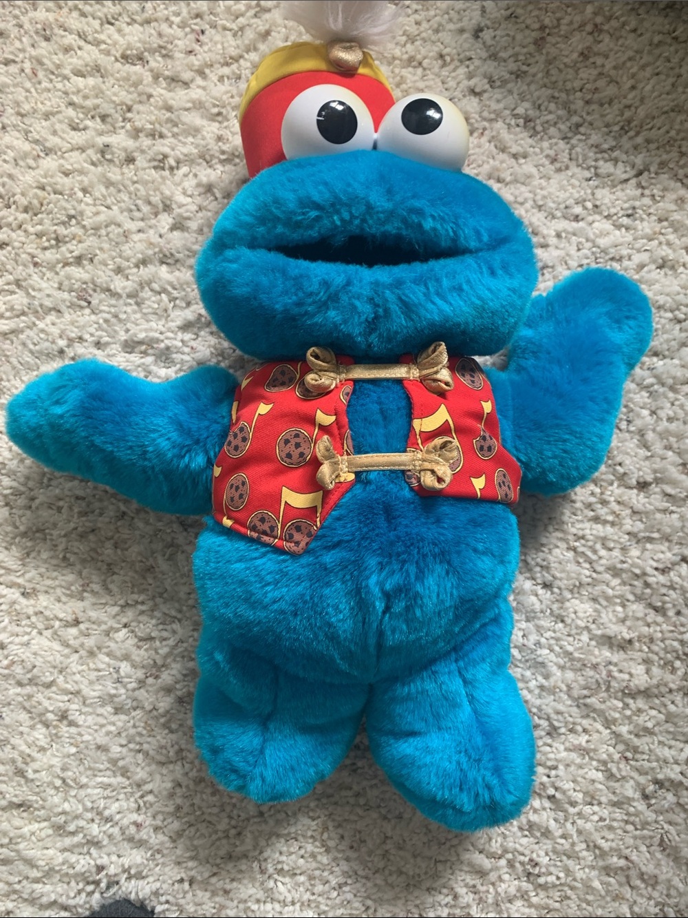 Vintage Blue Cookie Monster